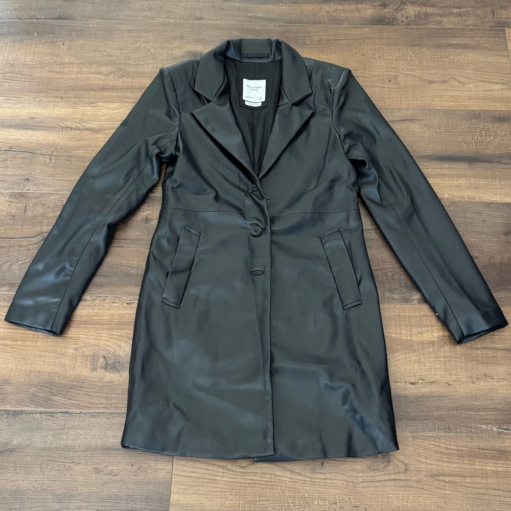 Abercrombie Vegan Leather Jacket